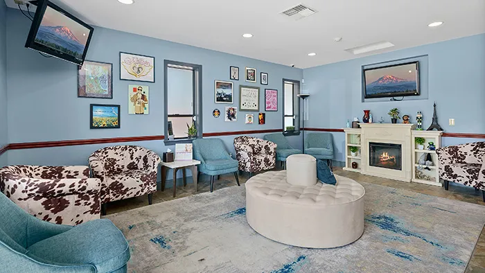 South Sound Dental Care office waiting room