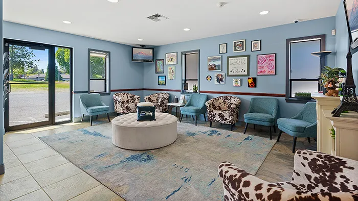 South Sound Dental Care office waiting room
