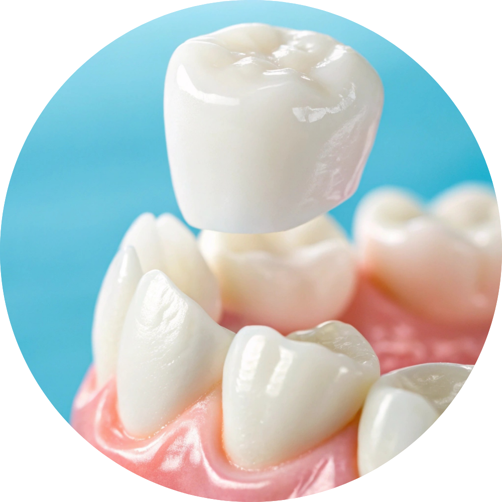 Dental Crown installation